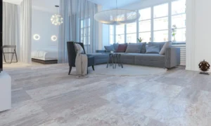 Travertine світло-бежевий 1200x600x10 мм - Зображення 2