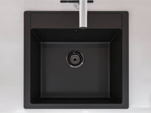 Кухонная мойка BODRUM 510 черная — изображение 4