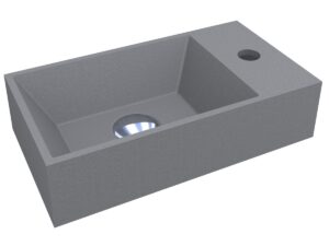 Умывальник COPPER 400 MIRASTONE GRAY