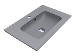 Умывальник DELLA 700 MIRASTONE GRAY — изображение 2