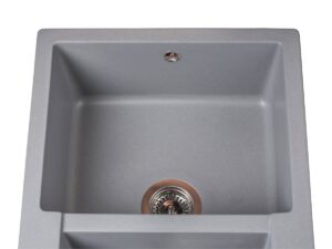 Кухонная мойка LAPAS серая — изображение 4