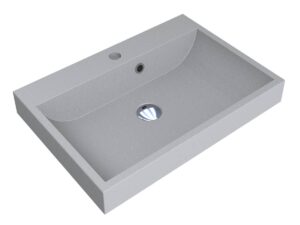 Умывальник VARNA 600 MIRASTONE STONE GRAY